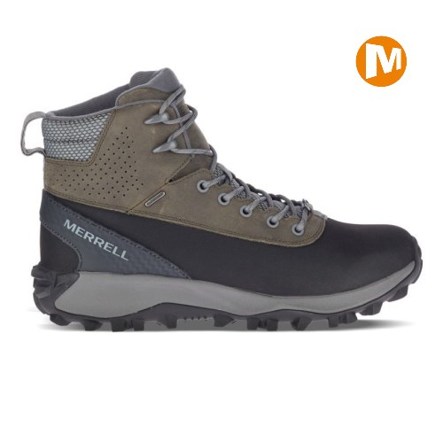 Pánské Zimní Boty Merrell Thermo Kiruna Mid Shell Waterproof Šedé/Černé (CZ. EZLGK)